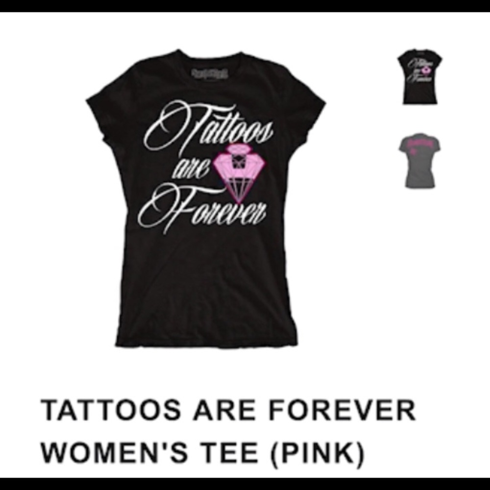 4 SALE SOON☠️ “Tattoos Are A Girl’s BF” Tee💖